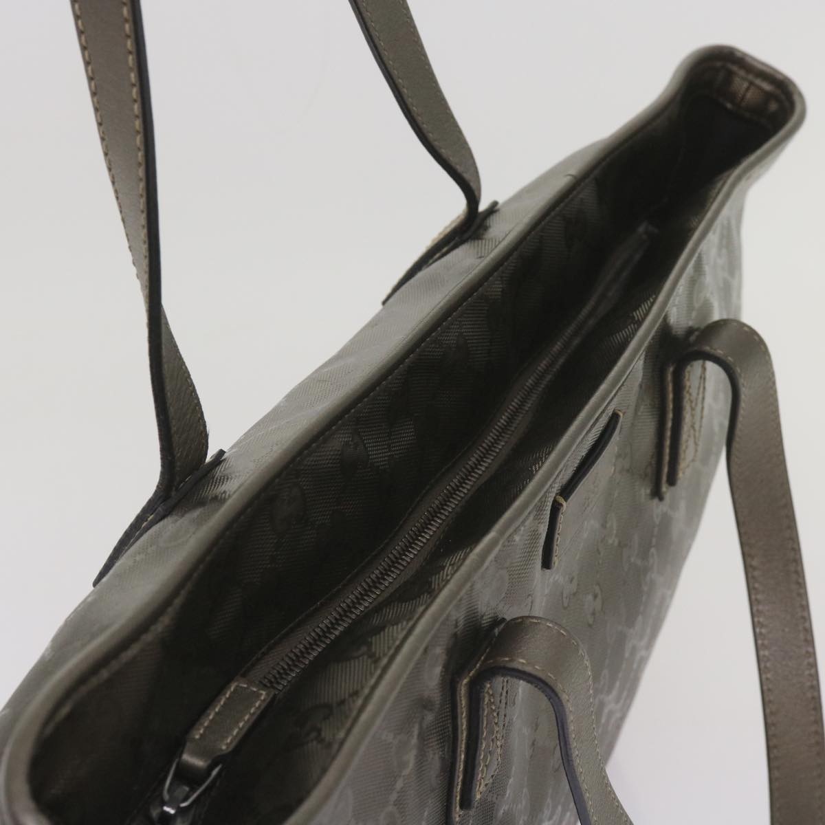GUCCI GG Implementation Tote Bag Bronze - 6