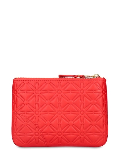 EMBOSSED LEATHER WALLET - 3