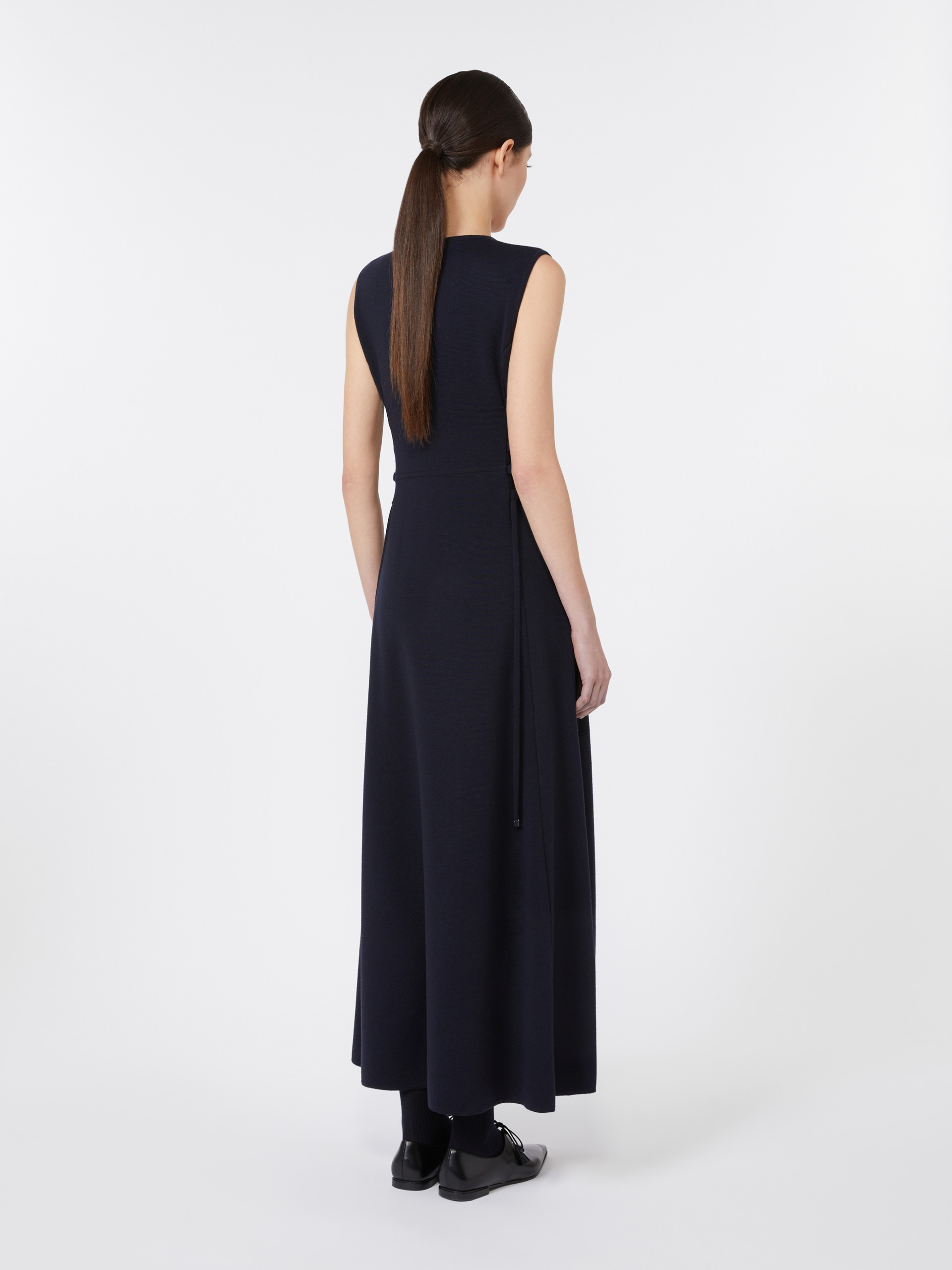 DELFI Sleeveless wool dress - 4