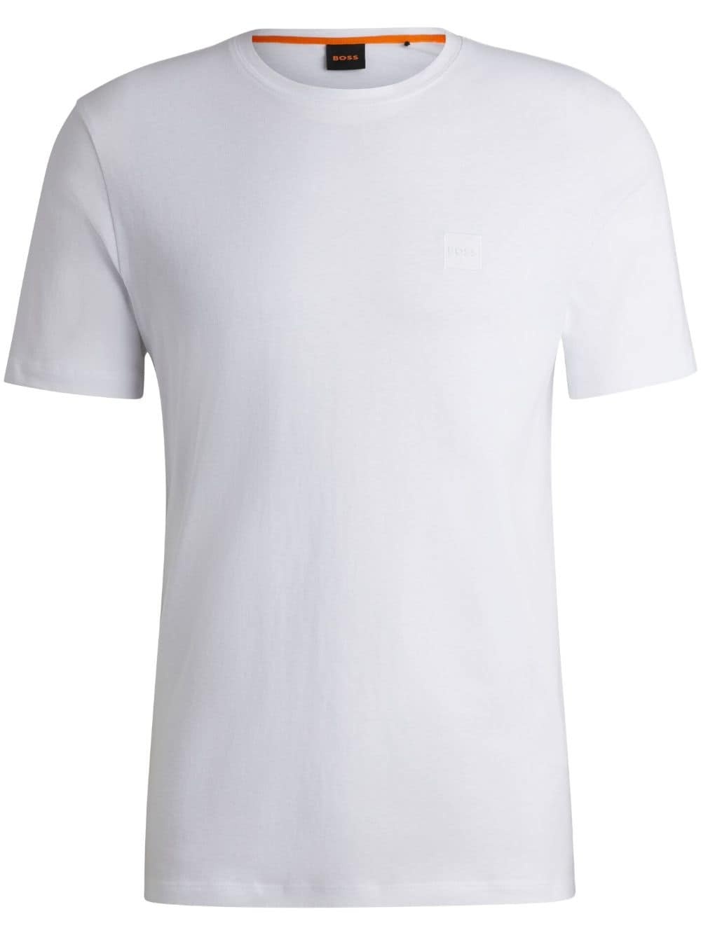 logo-embroidered T-shirt - 1