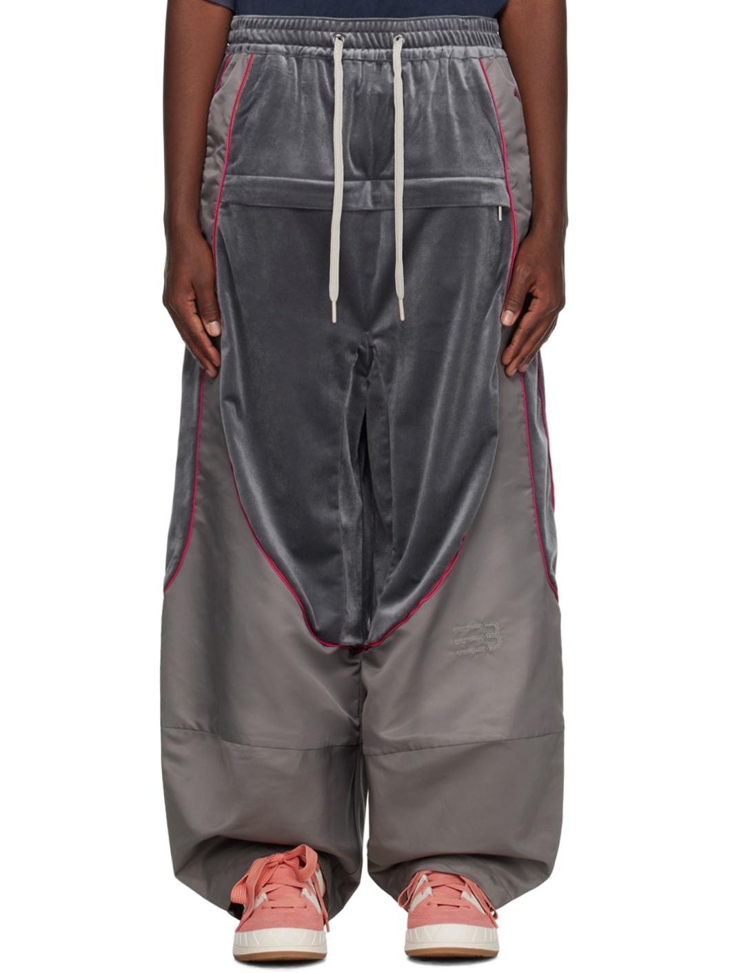 ウェア NAMESAKE EIGHTH TRACK PANTS NAMESAKE Black Eighth Track Pants NAMESAKE