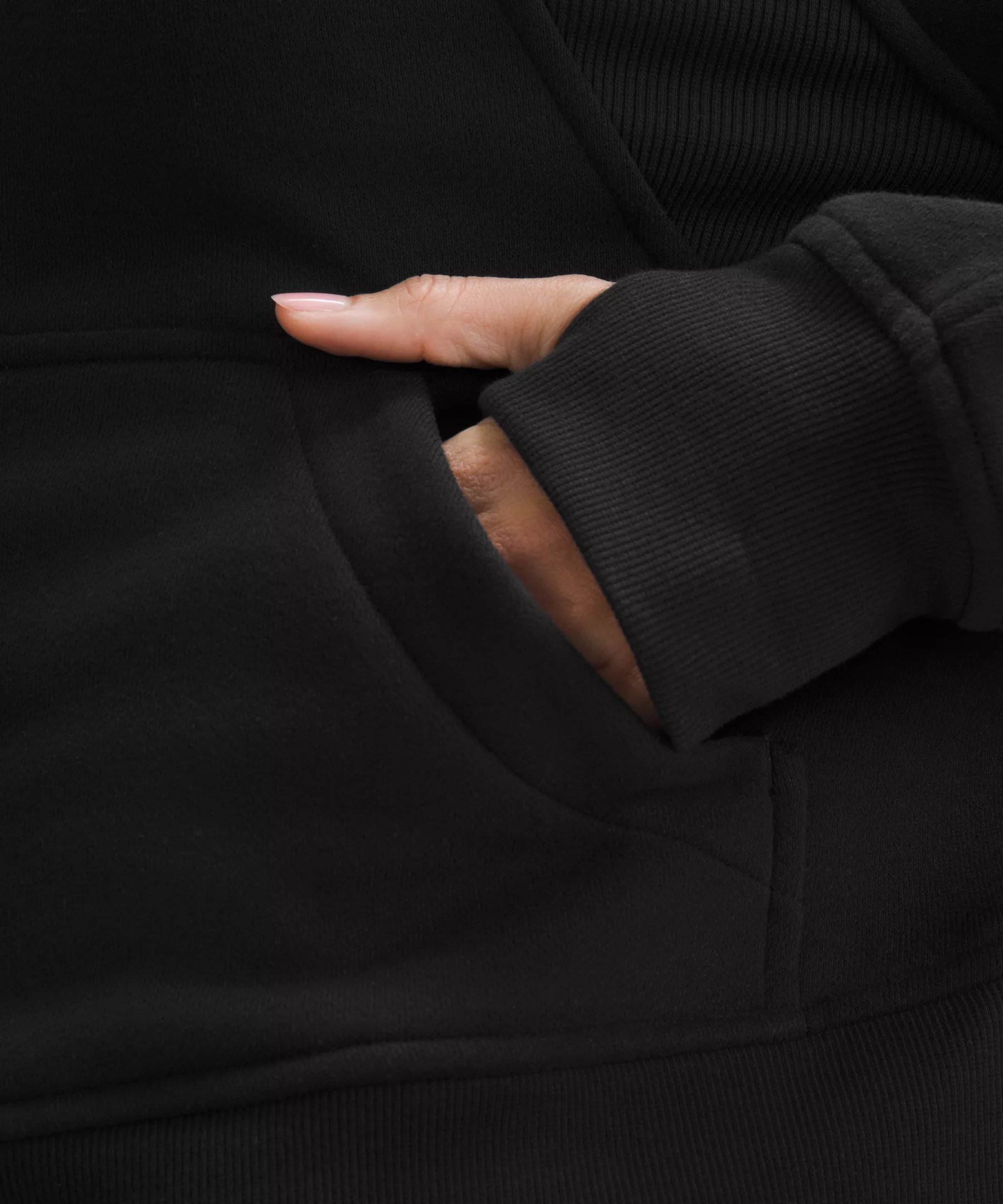 Scuba Oversized Half-Zip Hoodie - 5