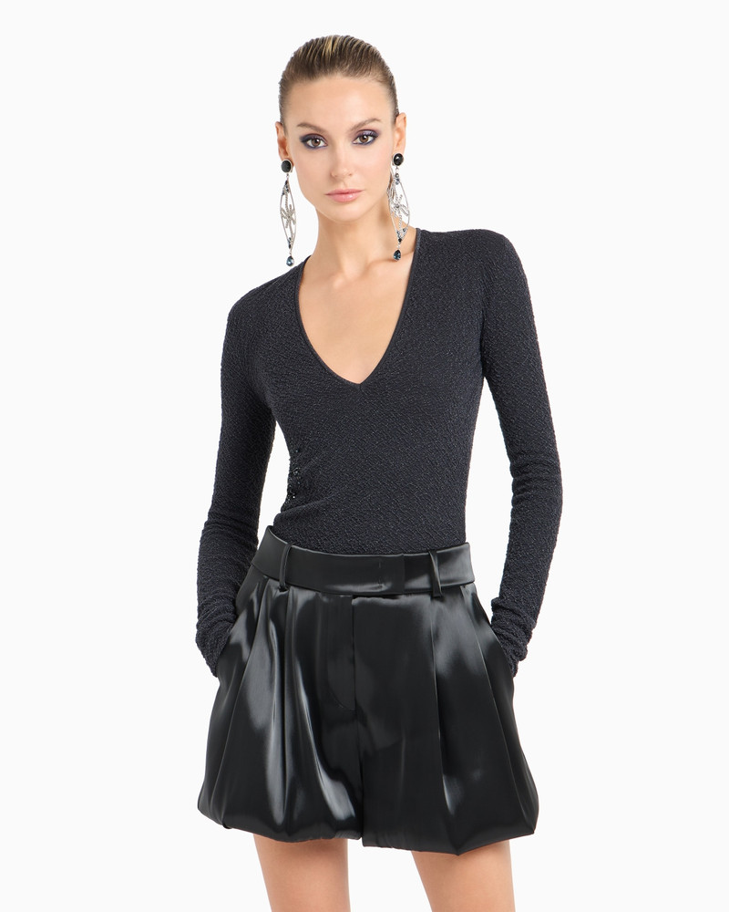GIORGIO ARMANI FLUID SILK SHORTS outlook