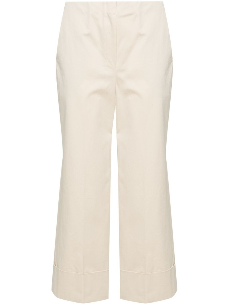 mid-rise cropped trousers 1