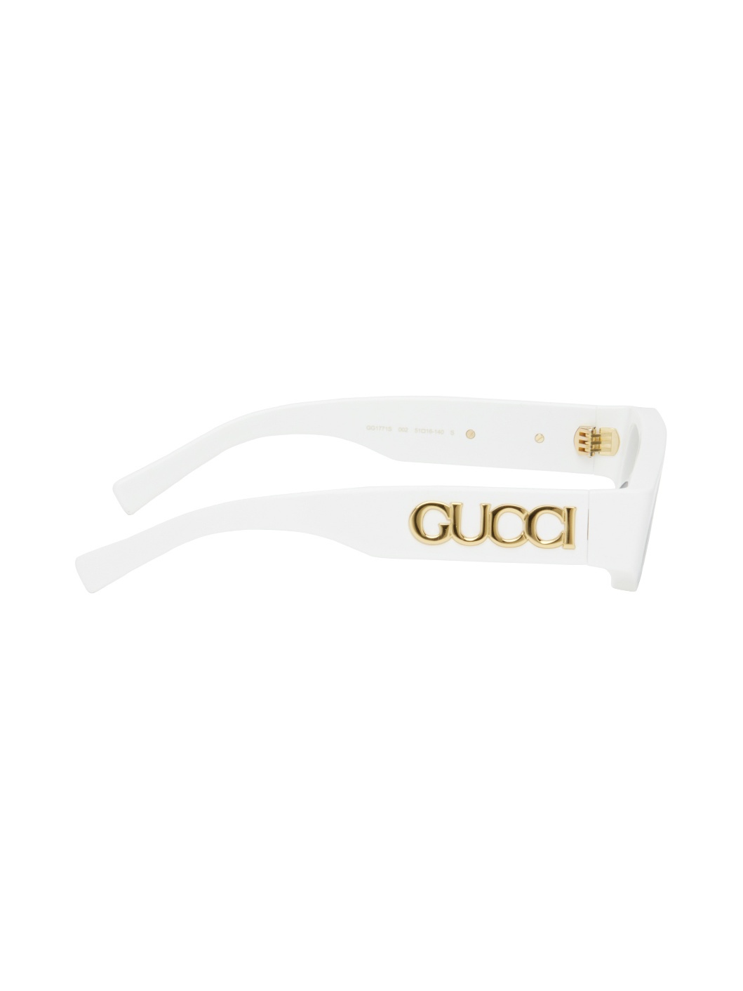 White Geometric Sunglasses - 2