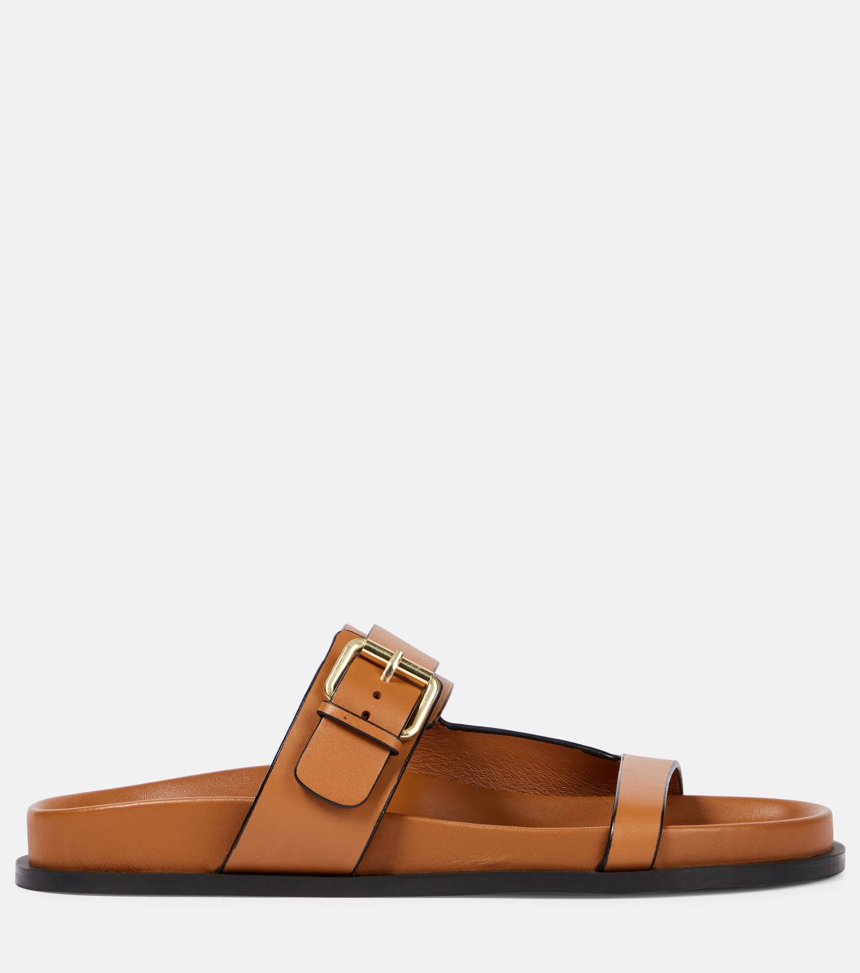 Prince leather slides - 4