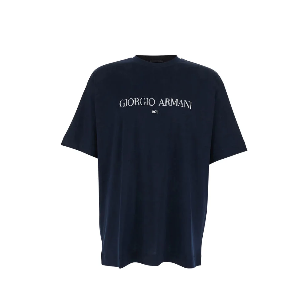 Giorgio Armani Blue T-Shirts & Vests - T-Shirts Men - 1