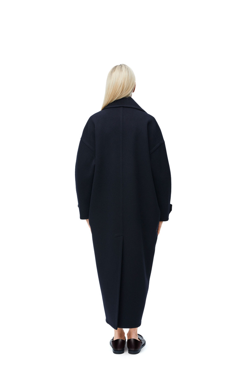 Pebble coat in wool 3