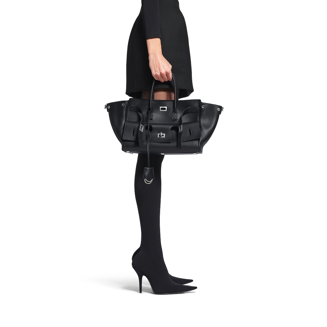 Women's Bel Air Small Carry All Bag in Black - 6