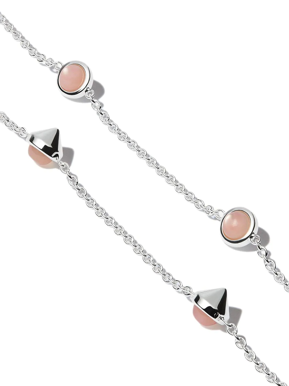 Double G mother of pearl necklace - 8
