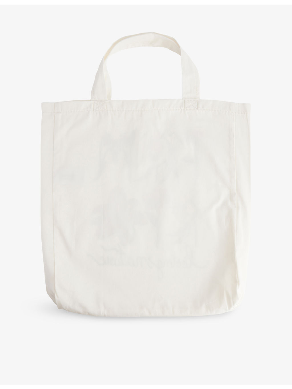 Floral Pattern Cotton Tote Bag - 4