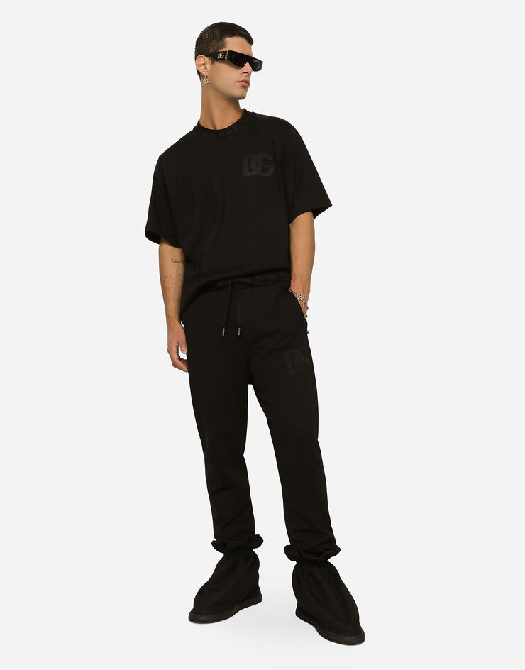 Jogging pants with DG Monogram and DG embroidery - 5