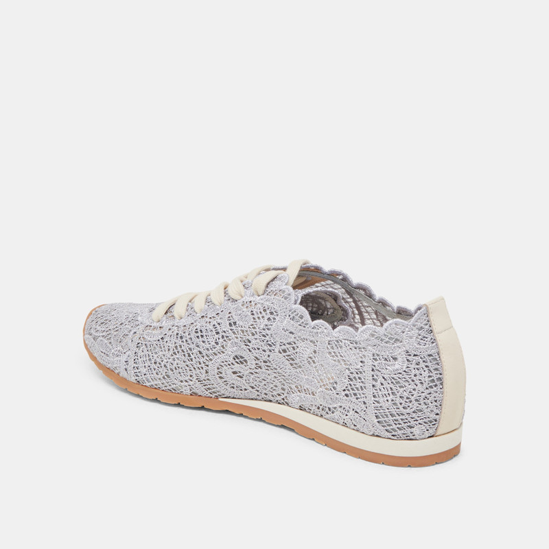DAYANA SNEAKERS DUSTY BLUE LACE 7