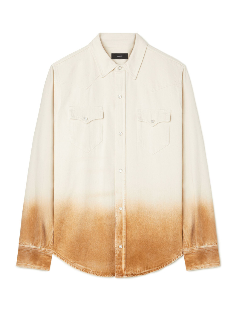 Bright Hues Denim Shirt 1