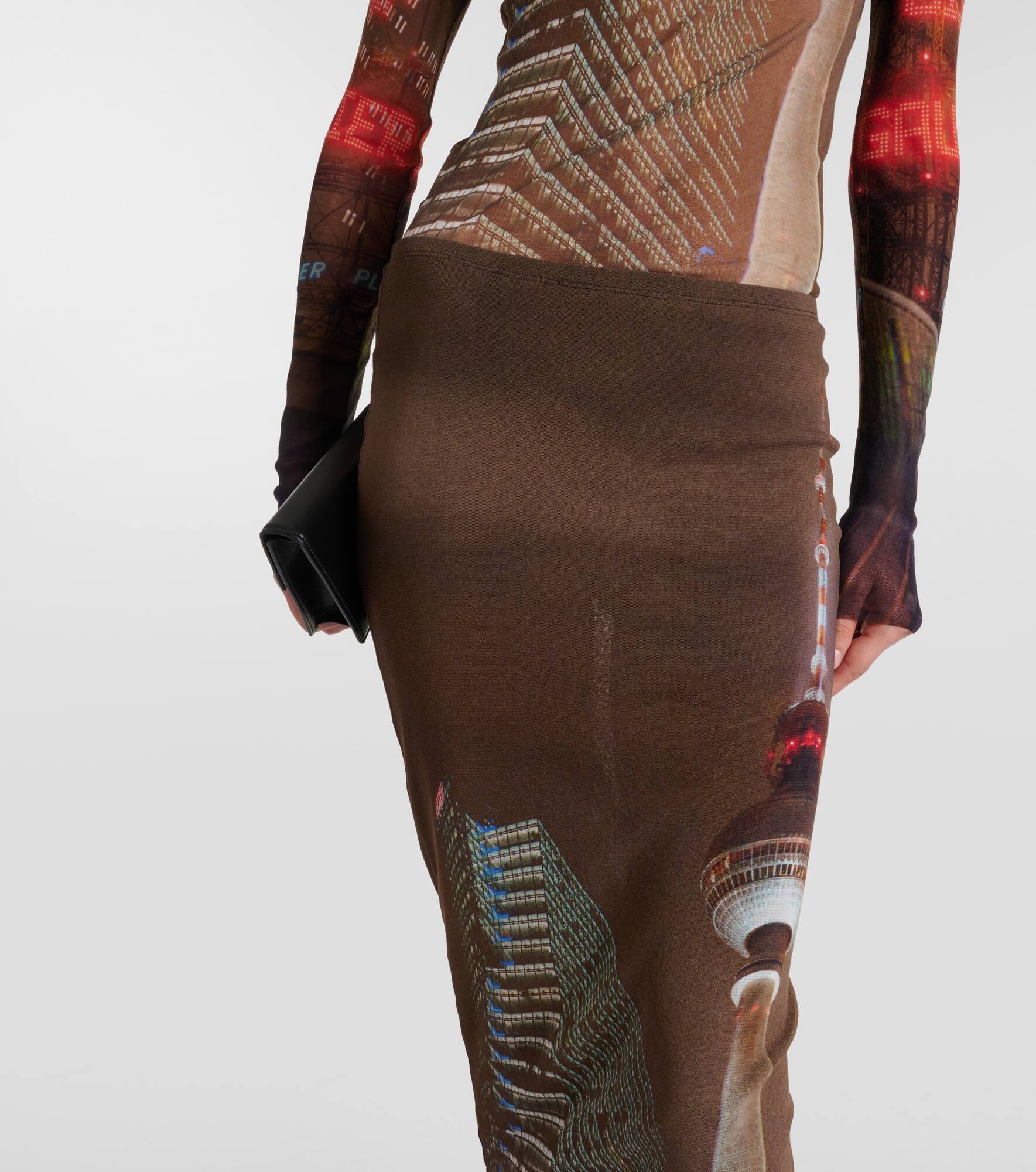 x Shayne Oliver City tulle maxi skirt - 4