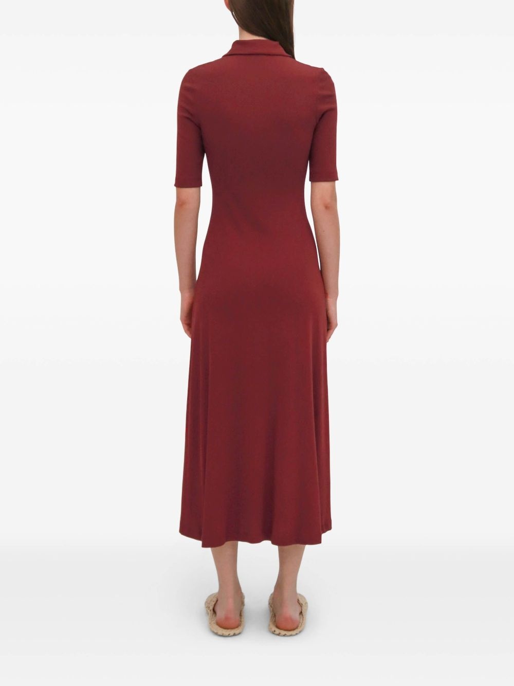 organic cotton polo dress - 5