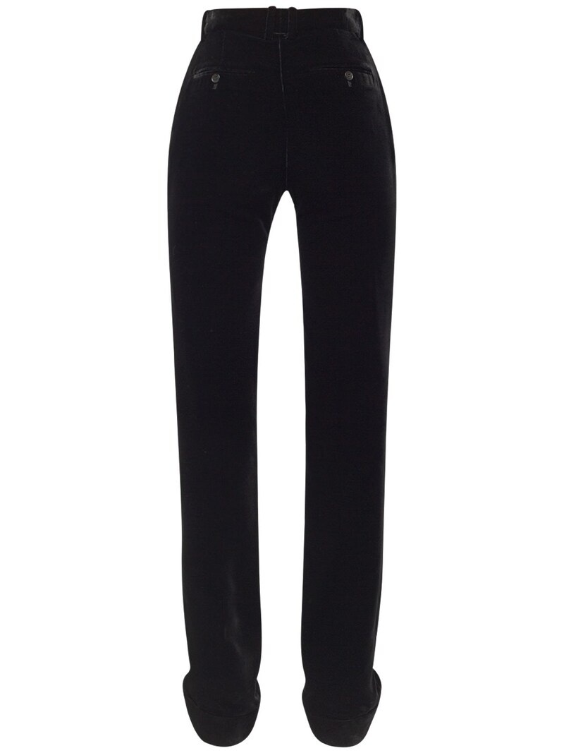 TAILLEUR VELVET PANTS - 4