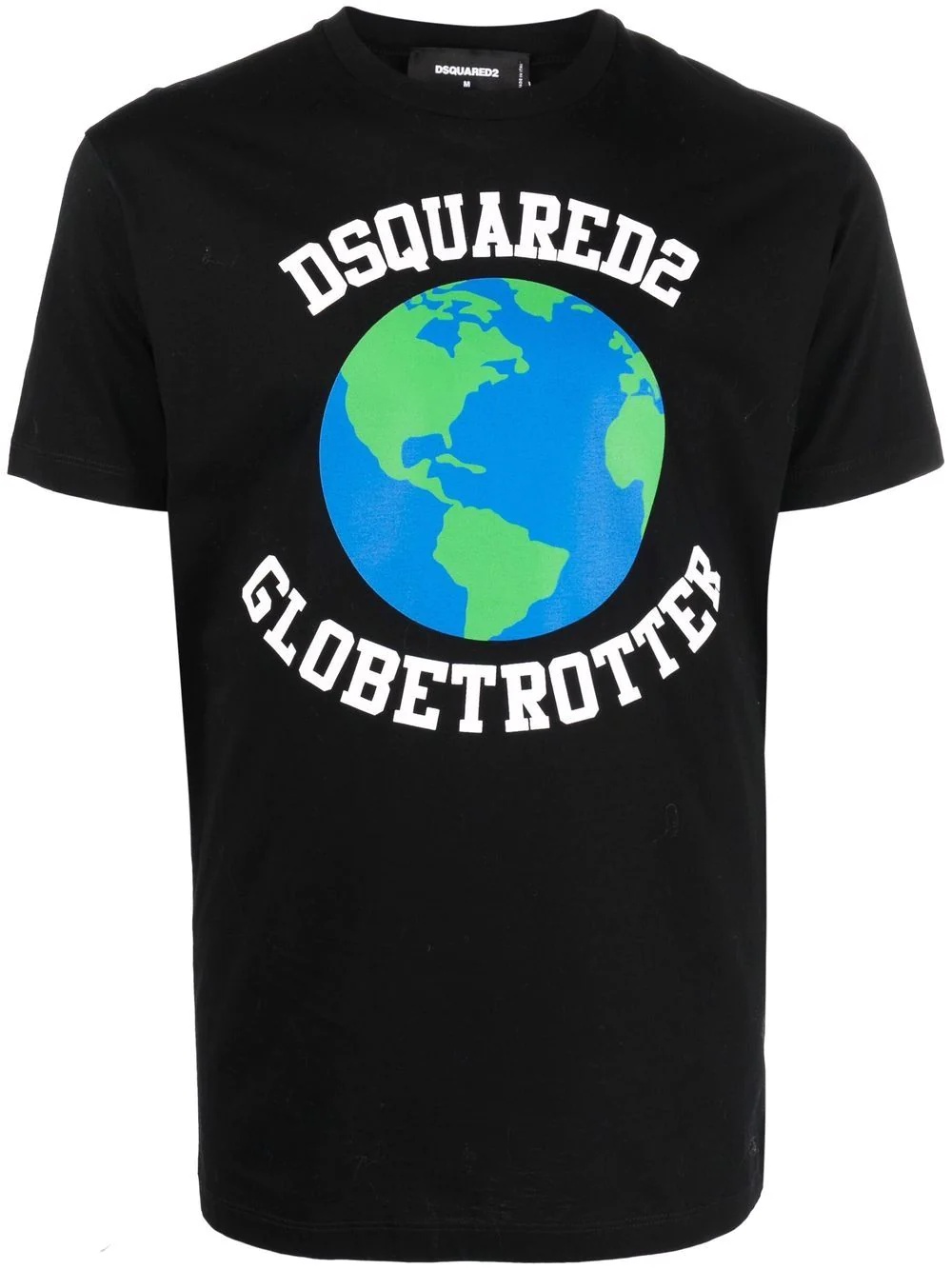 Globetrotter logo-print T-shirt - 1