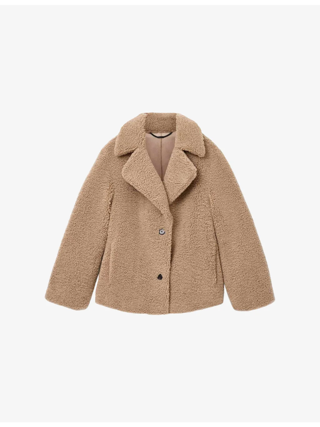 Eddie Faux Teddy Jacket - 1