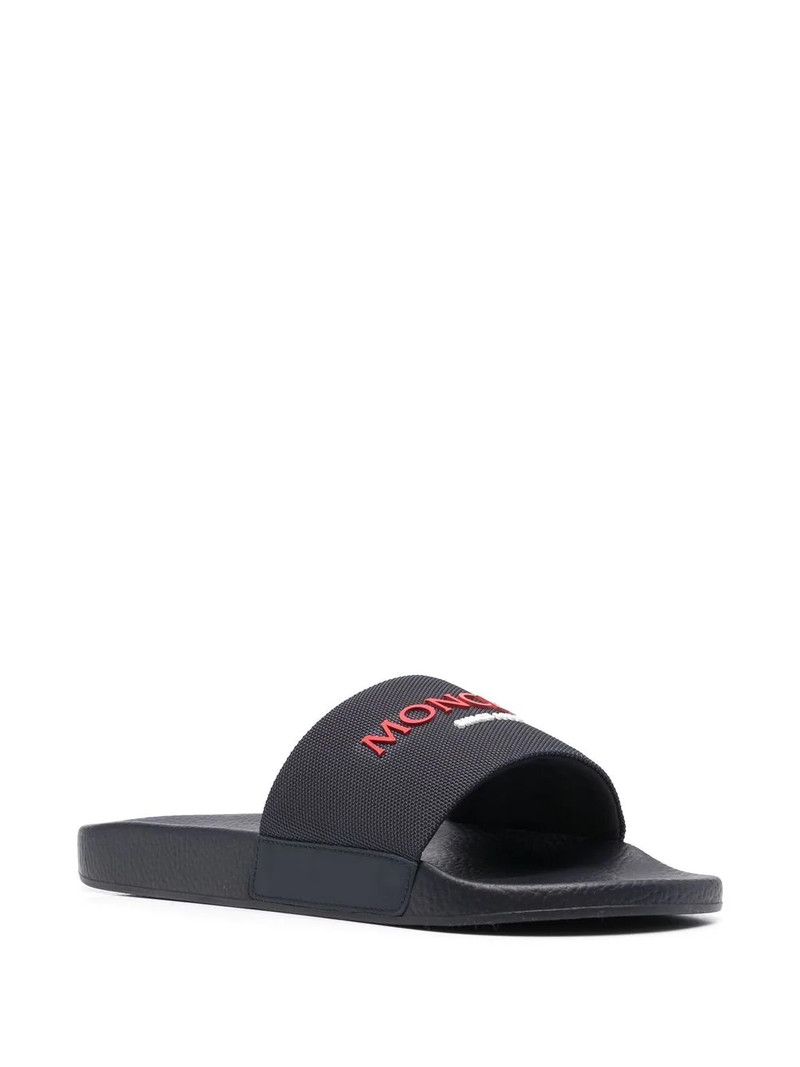 Moncler Bastile recycled rubber slides outlook