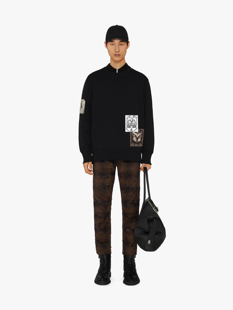 Givenchy PANTS IN DESTORYED FLANNEL outlook