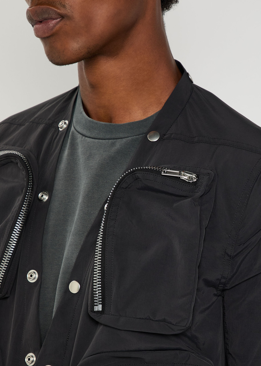 Rick Owens Padded Nylon Cargo Jacket - 5