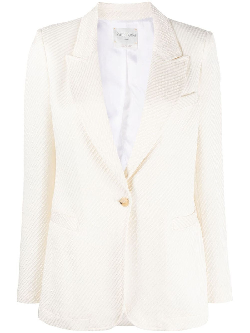 single-breasted button-fastening blazer 1