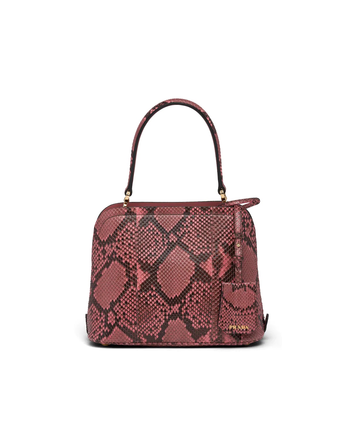 Prada Matinée Micro python leather handbag - 4