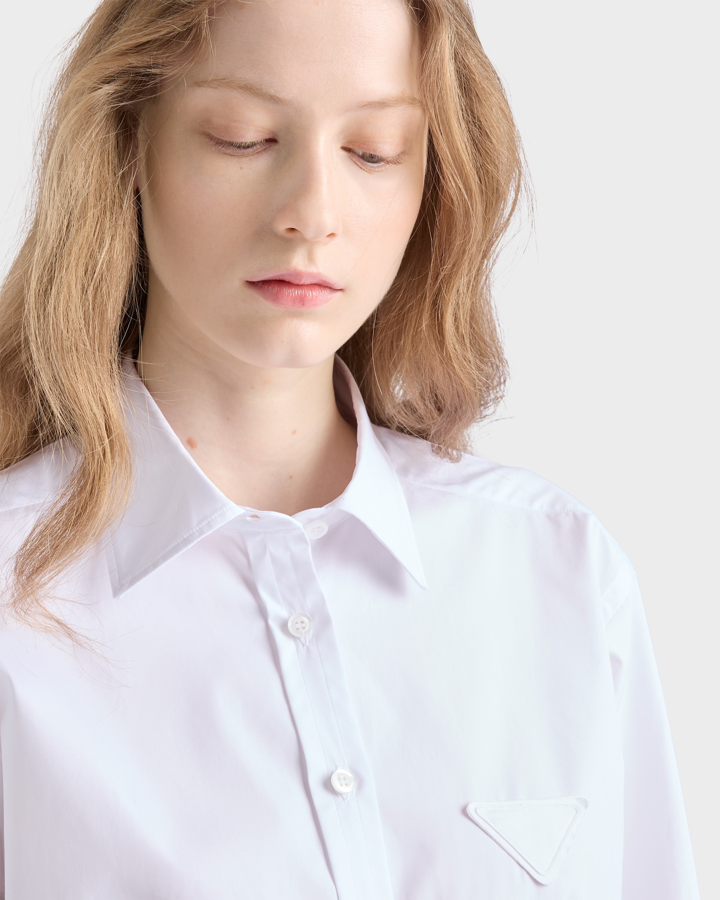 Cotton poplin shirt - 3