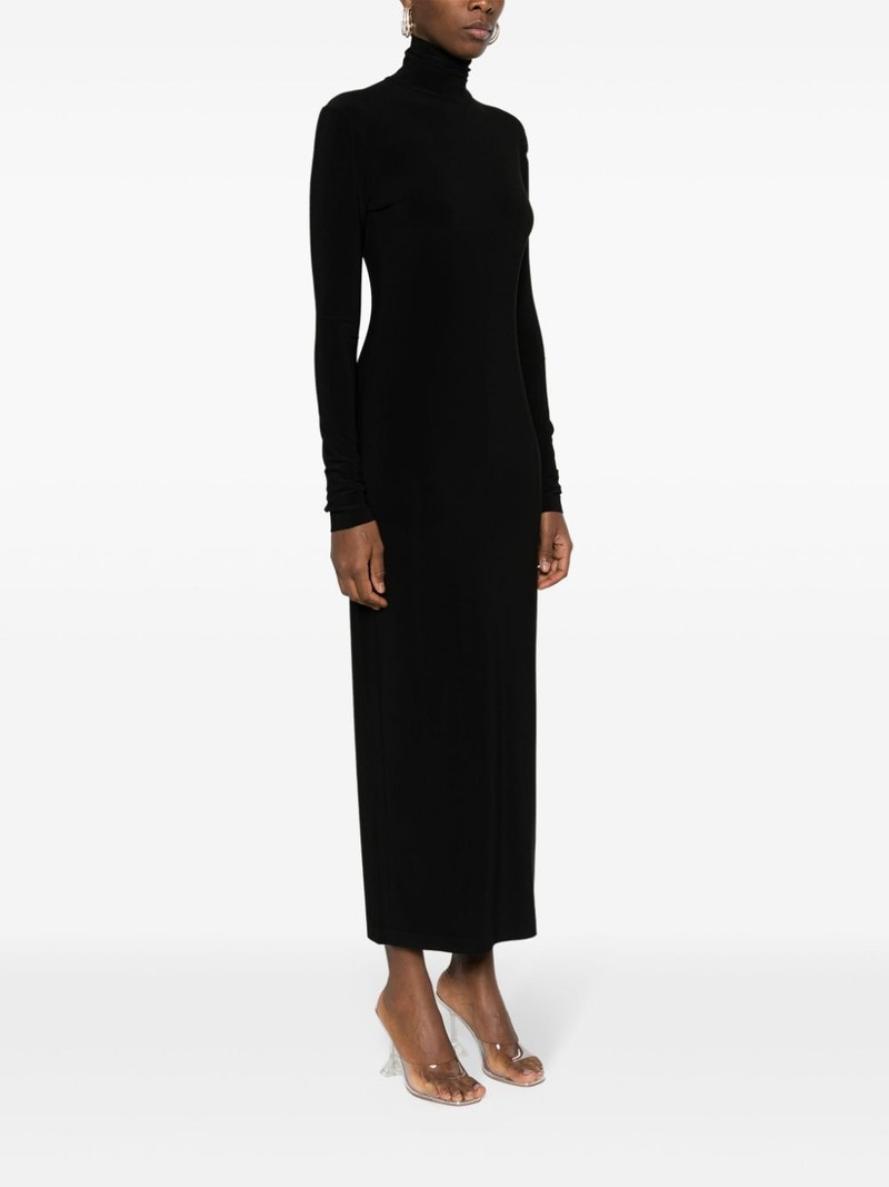 side-slit stretch-jersey maxi dress 3
