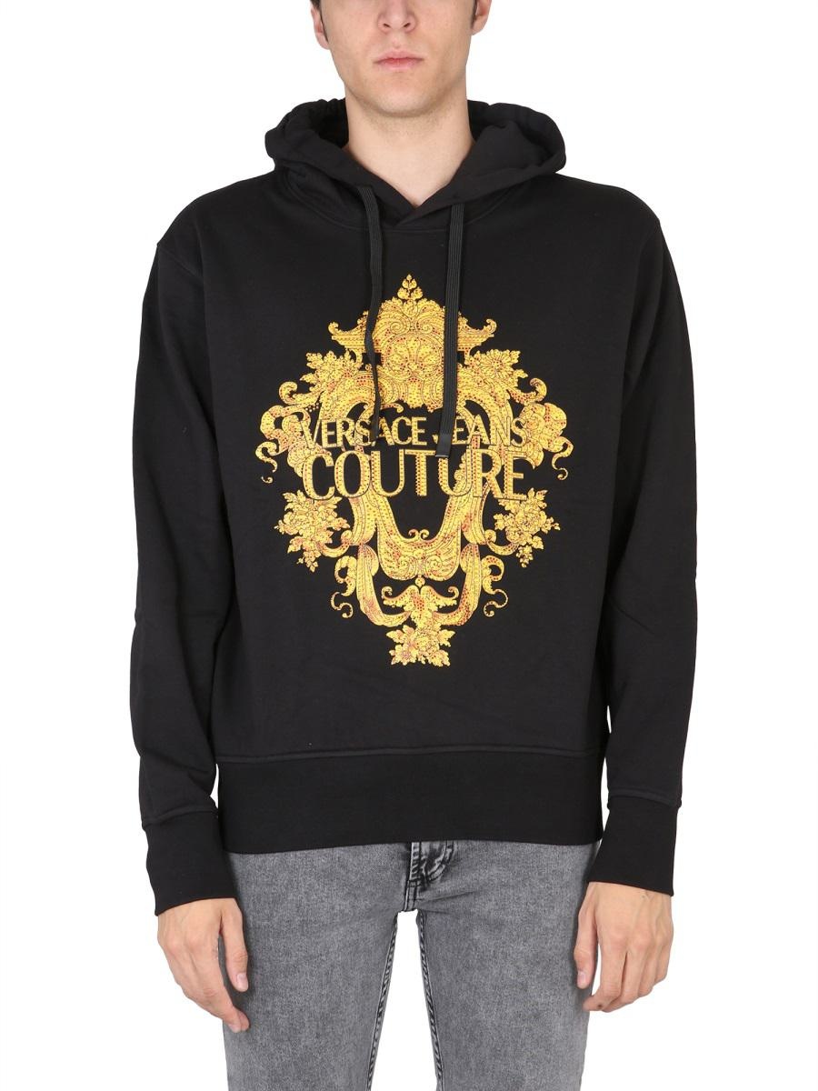 VERSACE JEANS COUTURE LOGO HOODIE - 1