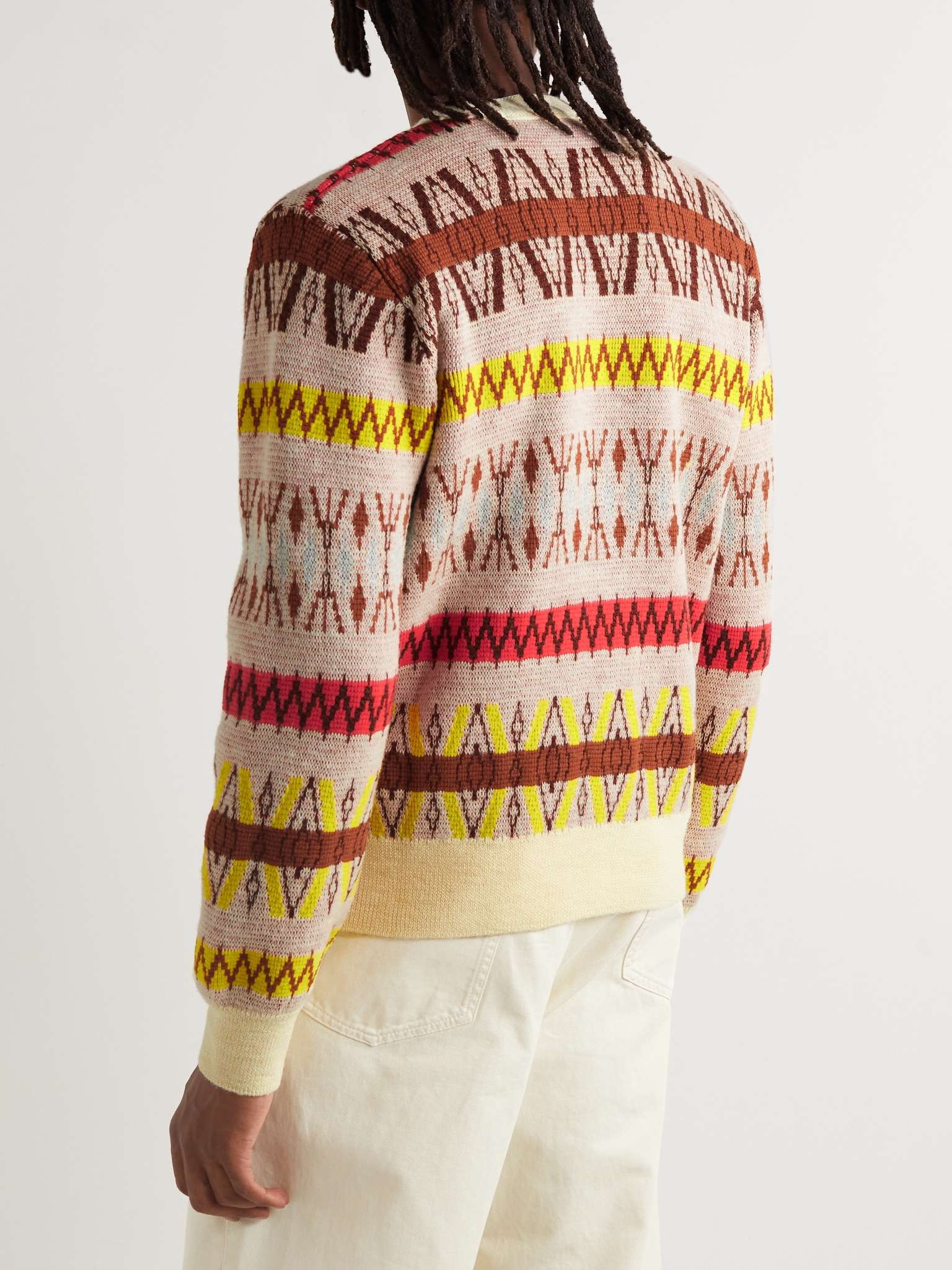 Orchestra Wool-Blend Jacquard Cardigan - 4