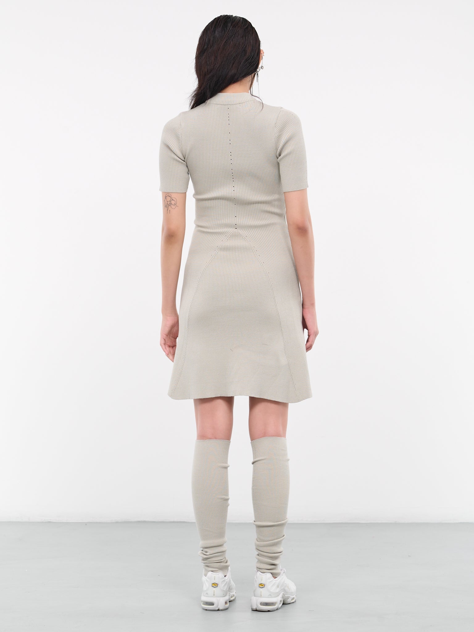 Rib Knit Dress - 3