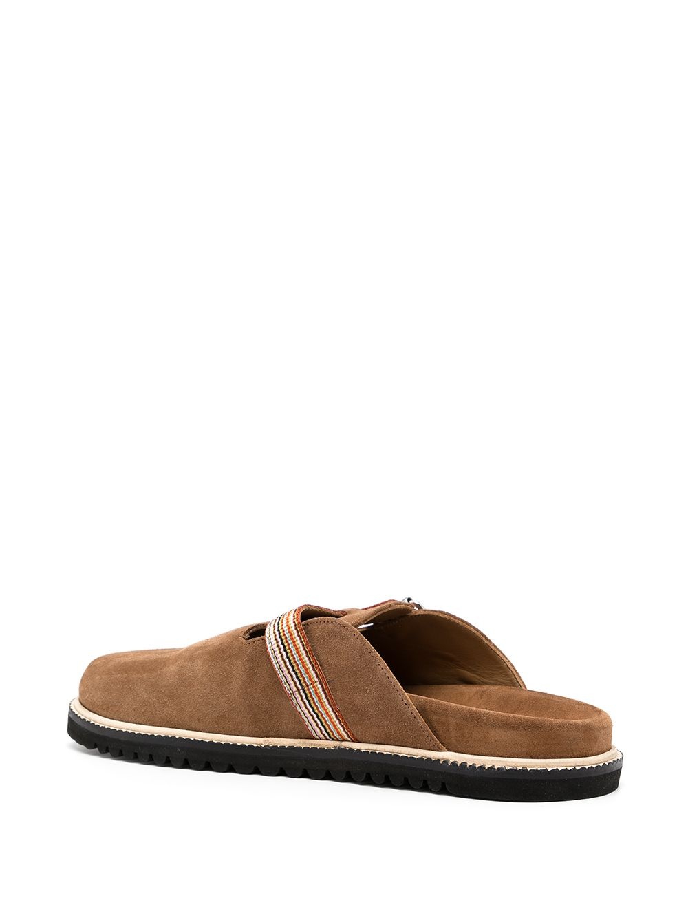 Mesa backless suede slippers - 3