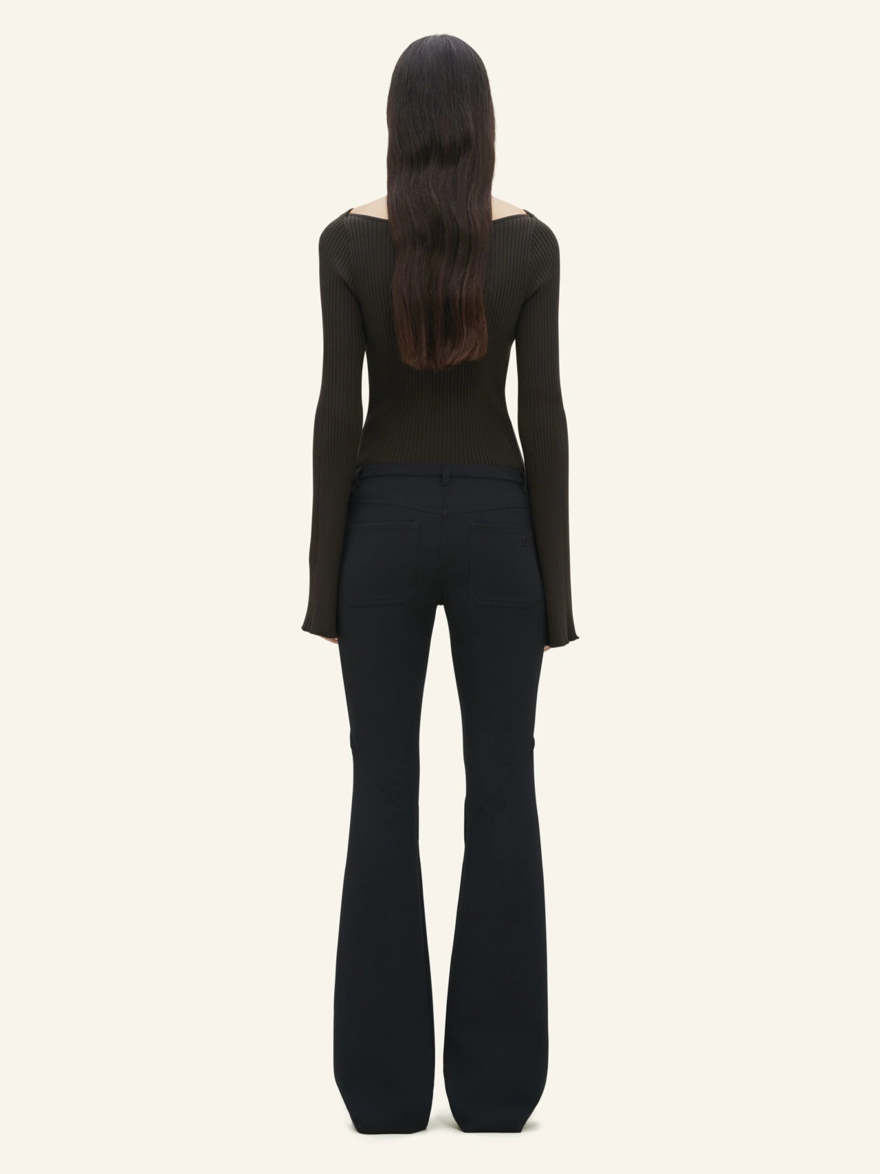 COURRÈGES Women Ellipse Zipped Twill Pants - 3