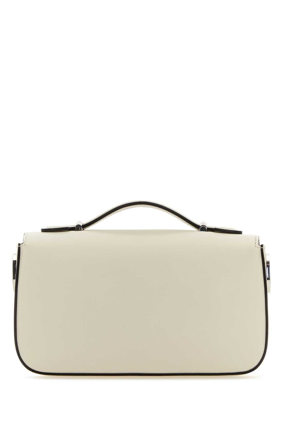 Gucci Women Ivory Leather Mini Petite Gg Handbag - 3