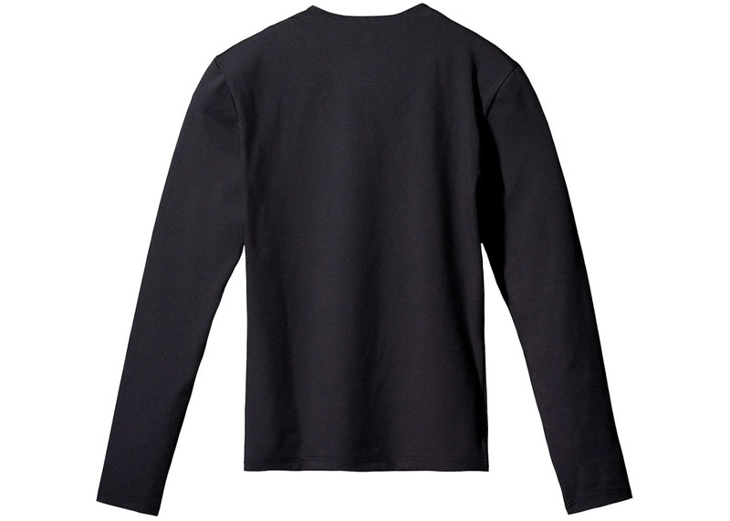 YEEZY Yeezy Gap Mens Long Sleeve Second Skin Black outlook