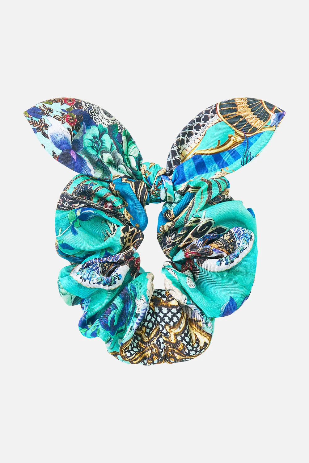 SCRUNCHIE WITH TIE - 1