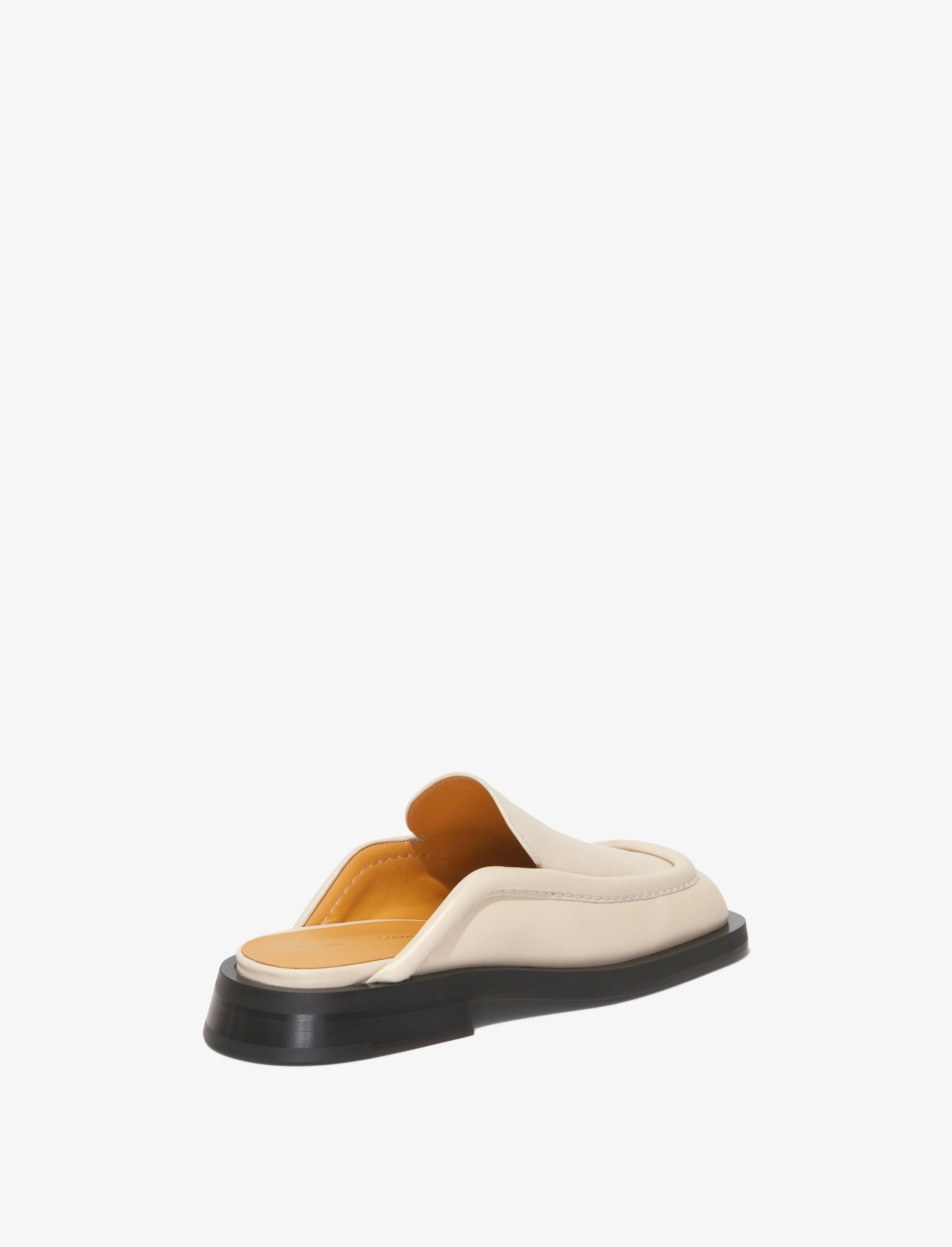 Square Loafer Mules - 3