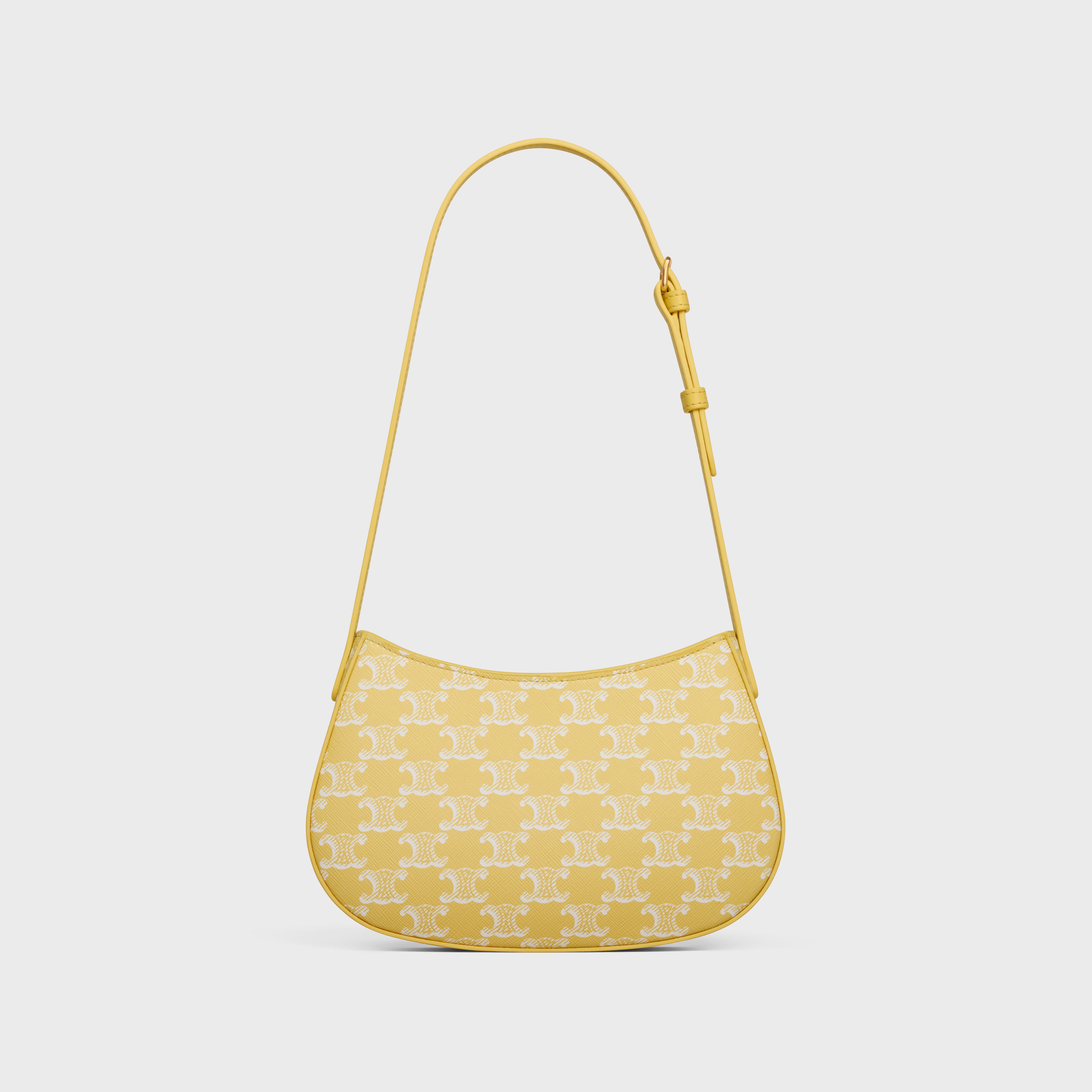 MEDIUM TILLY BAG in TRIOMPHE CANVAS AND CALFSKIN - 3