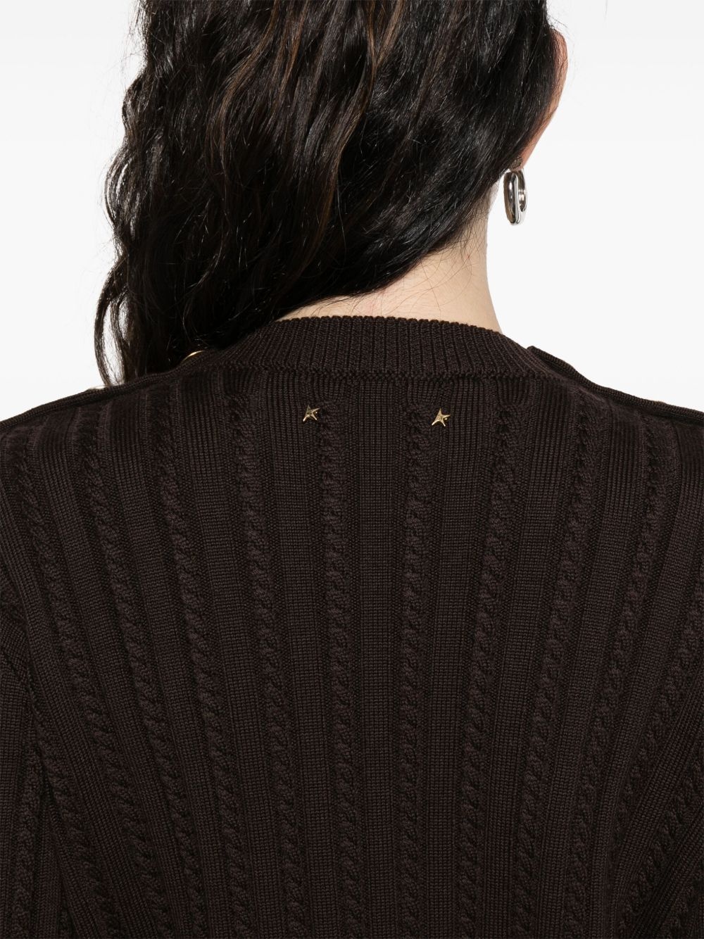 cable-knit sweater - 5