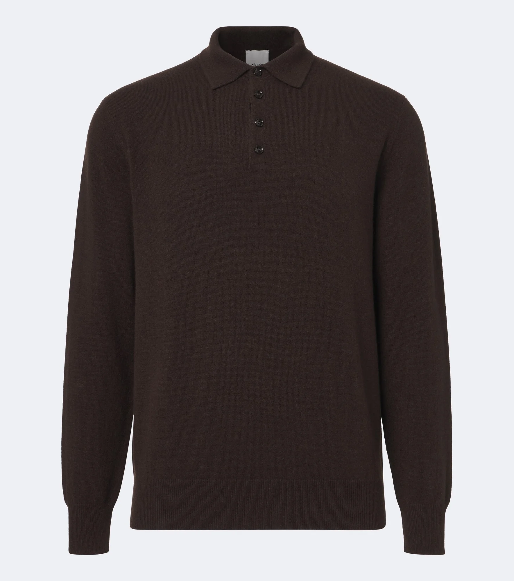 Cashmere polo sweater - 1