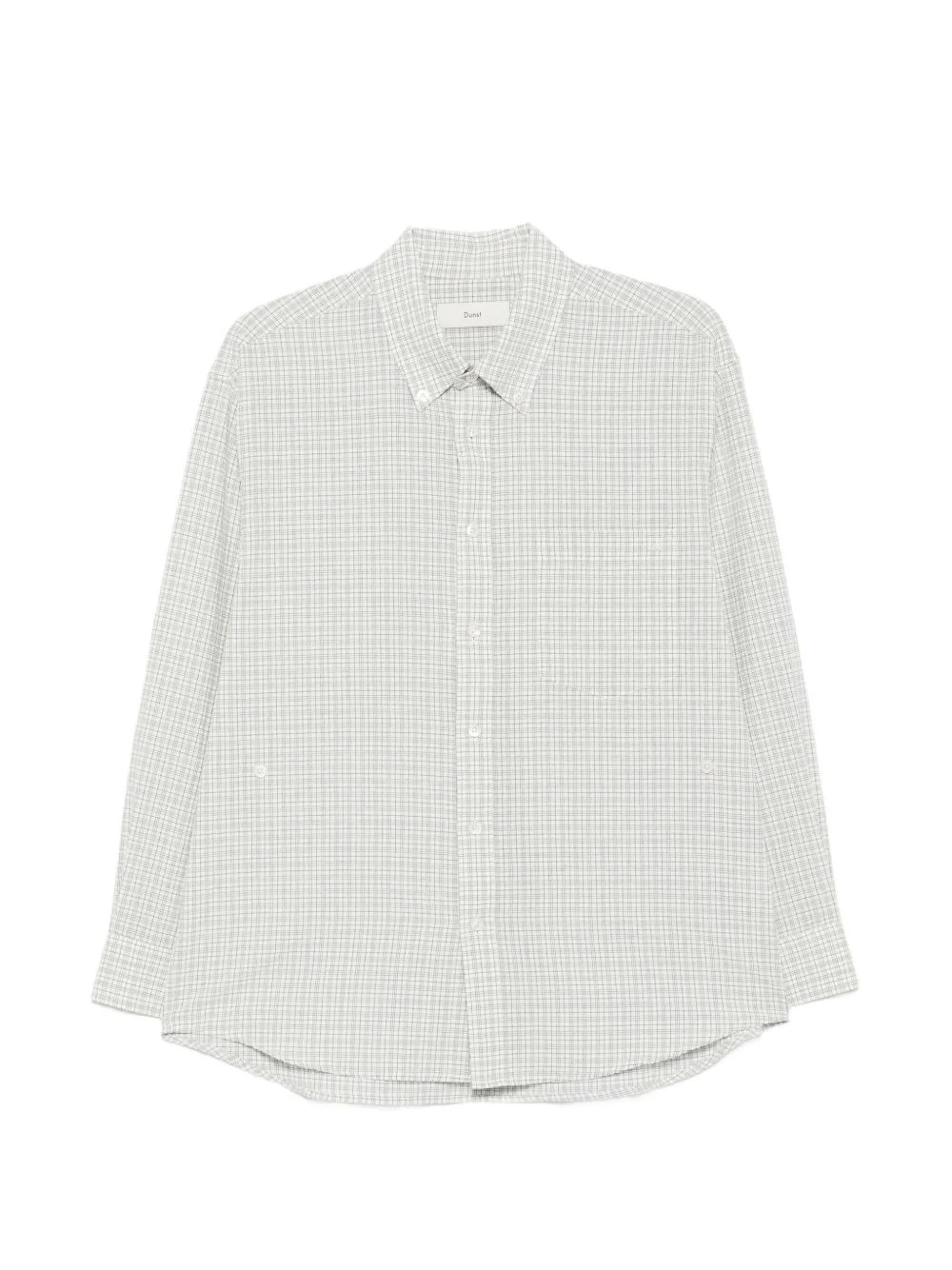 check-pattern shirt - 1