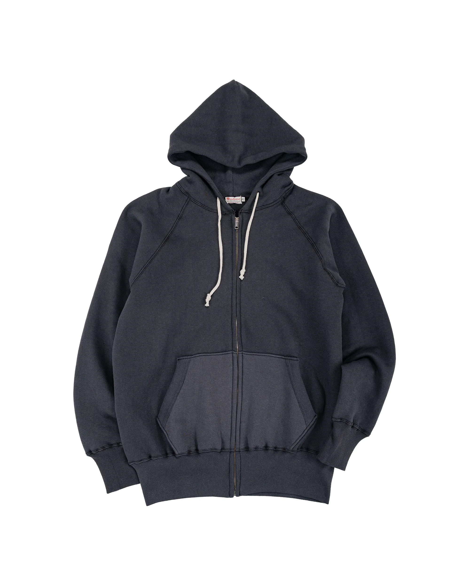 Lot. 496 Raglan Freedom Full Zip Hood Sumikuro - 1