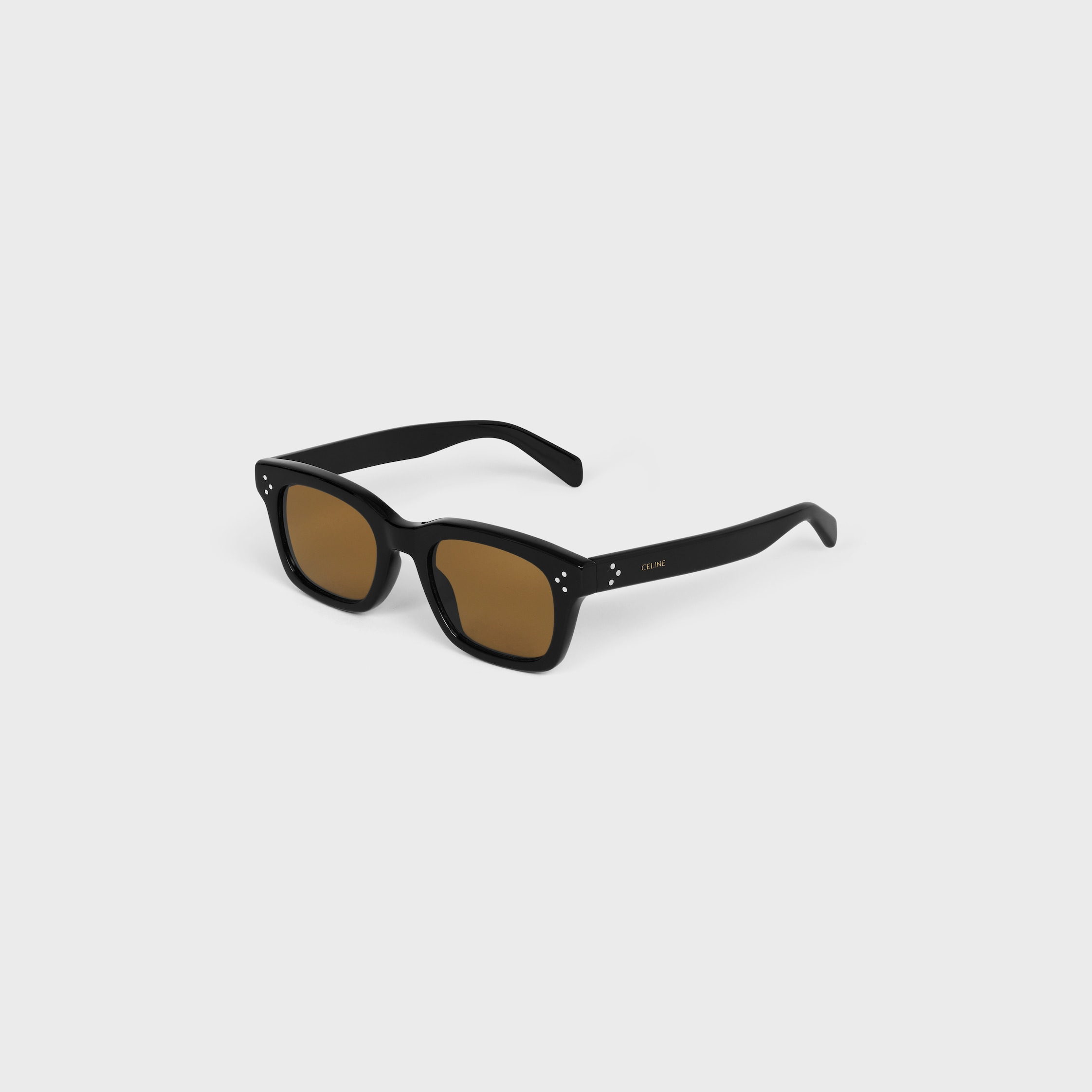 Black Frame 41 sunglasses in Acetate - 2