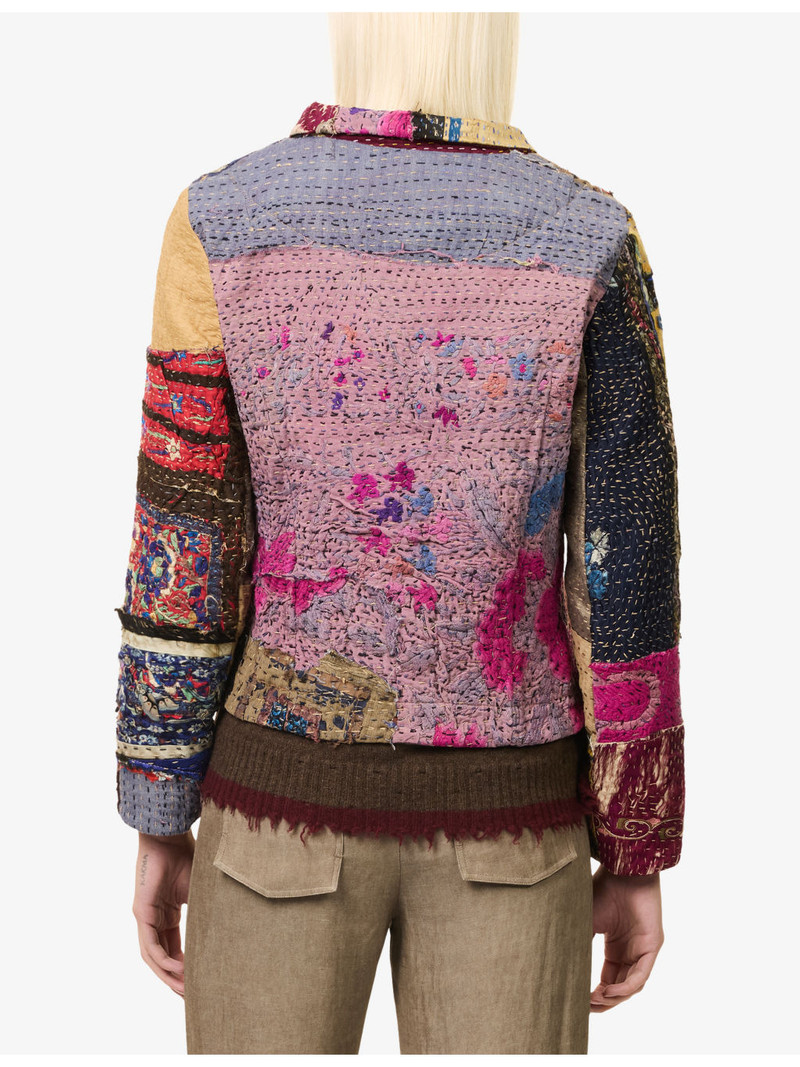 Patchwork Rawan Woven Jacket 4