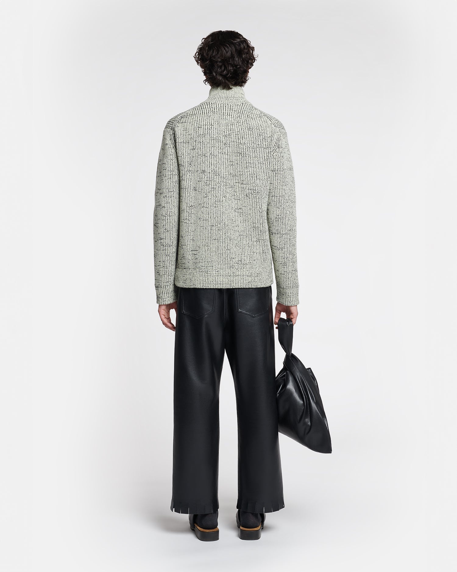 Cashmere-Blend Mouline Cardigan - 5