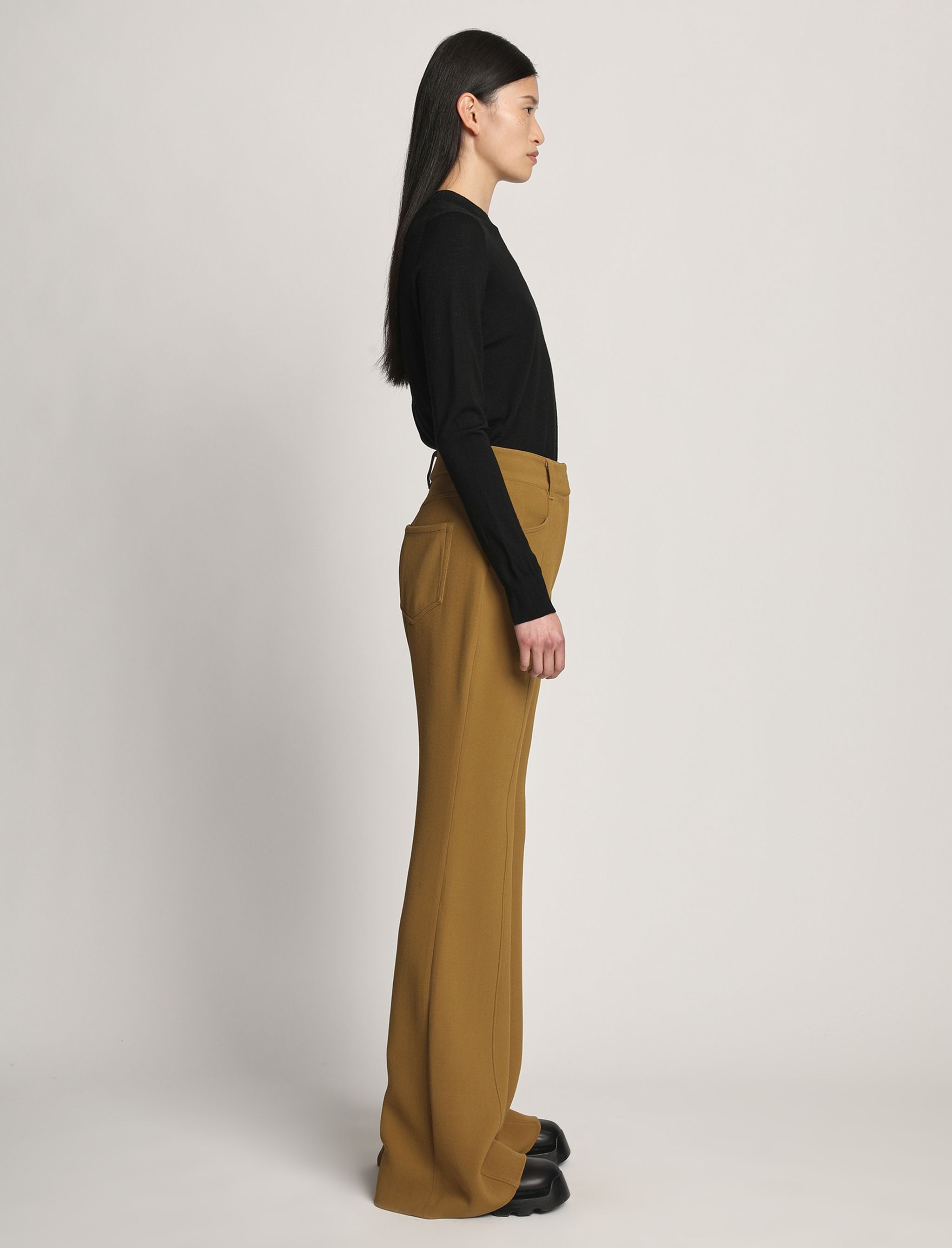 Bi-stretch Crepe Pant - 3