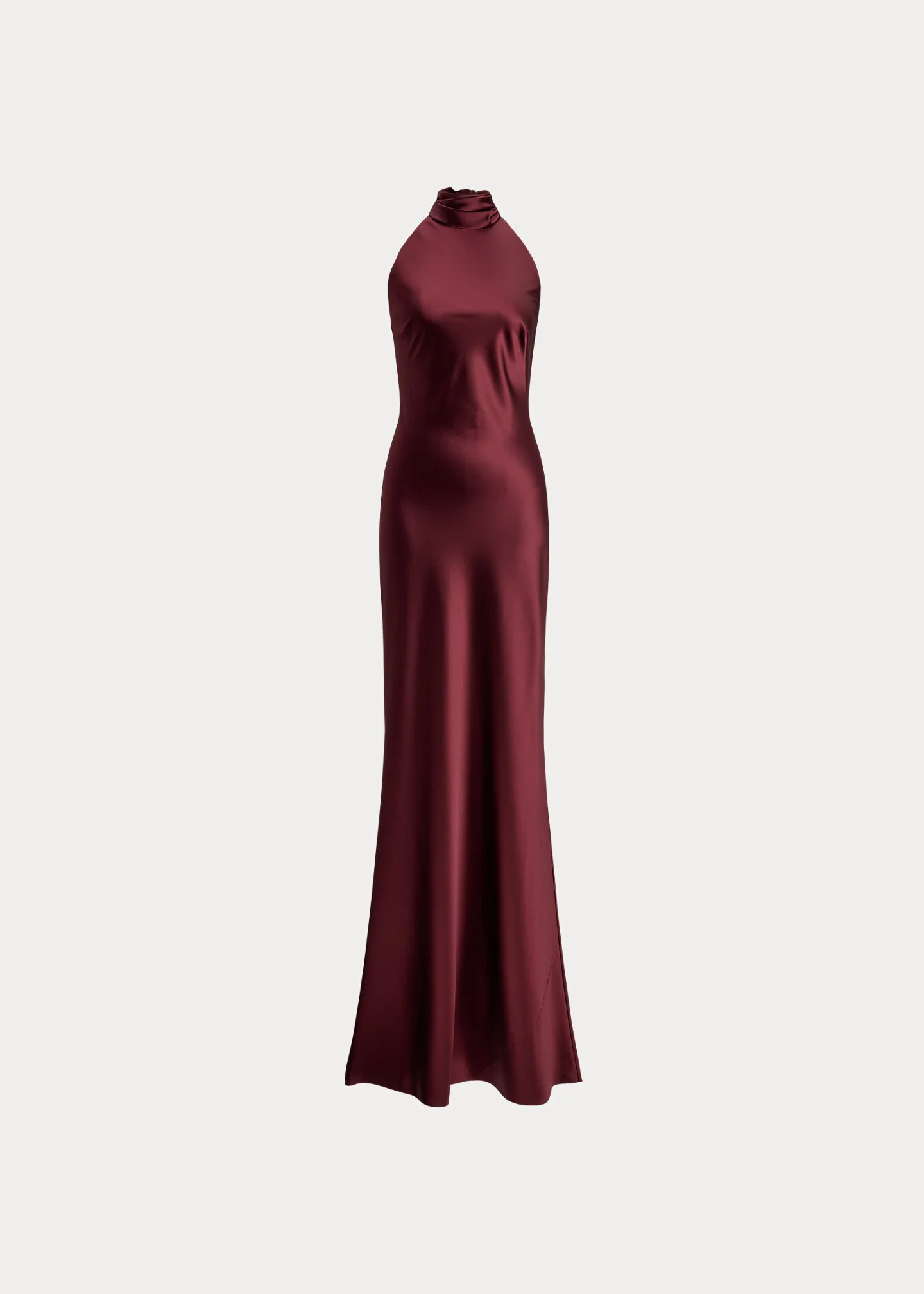 Chilton Satin Evening Dress - 1