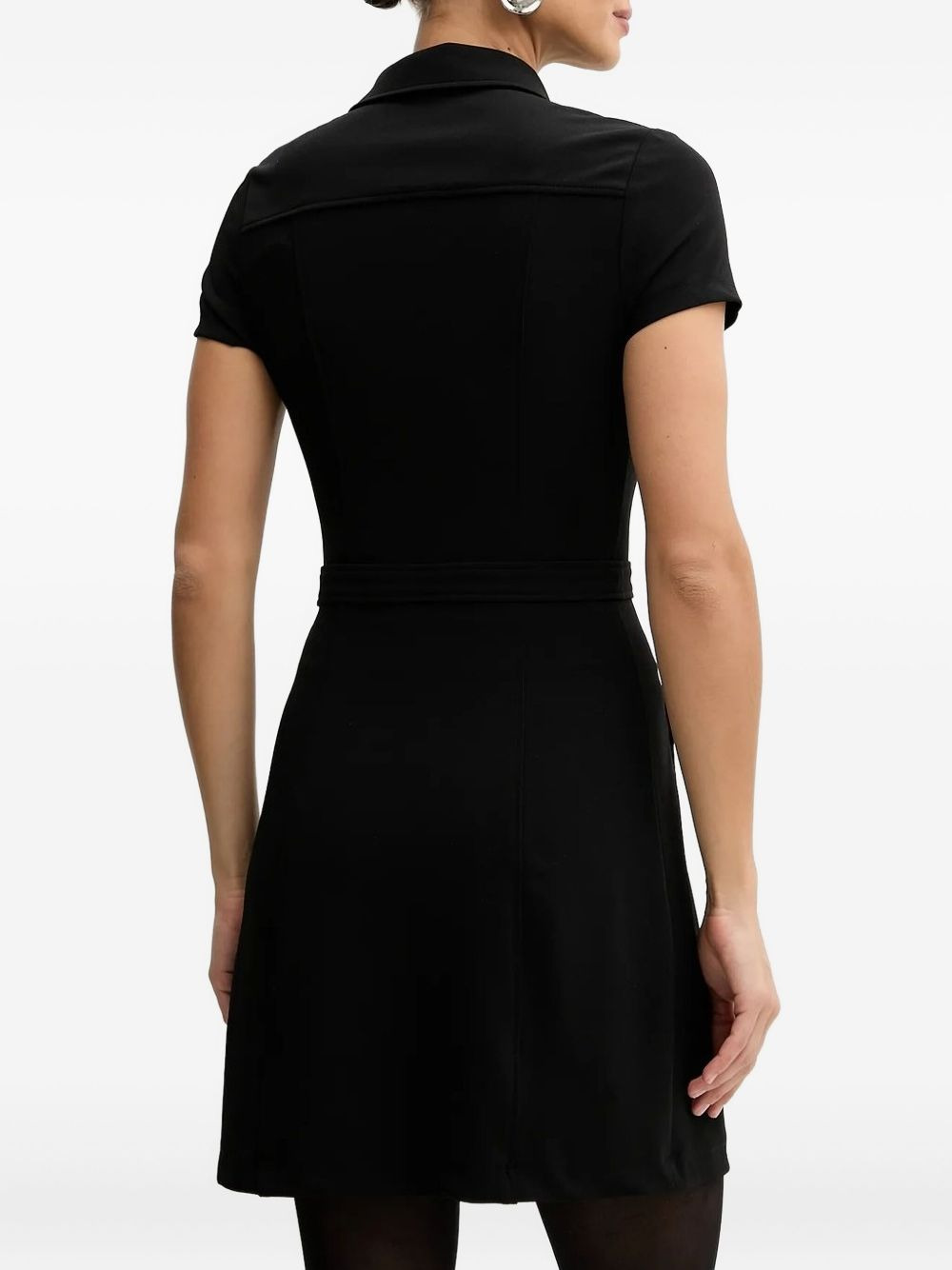 patch-pocket mini dress - 2